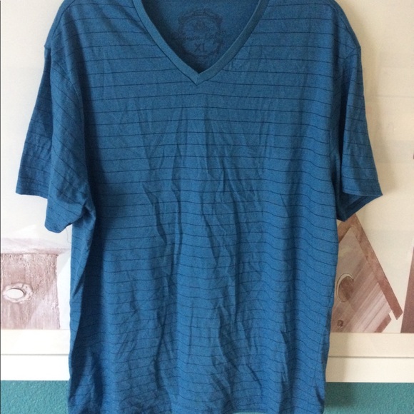 American Rag Other - Blue Stripped v-Neck tee XL